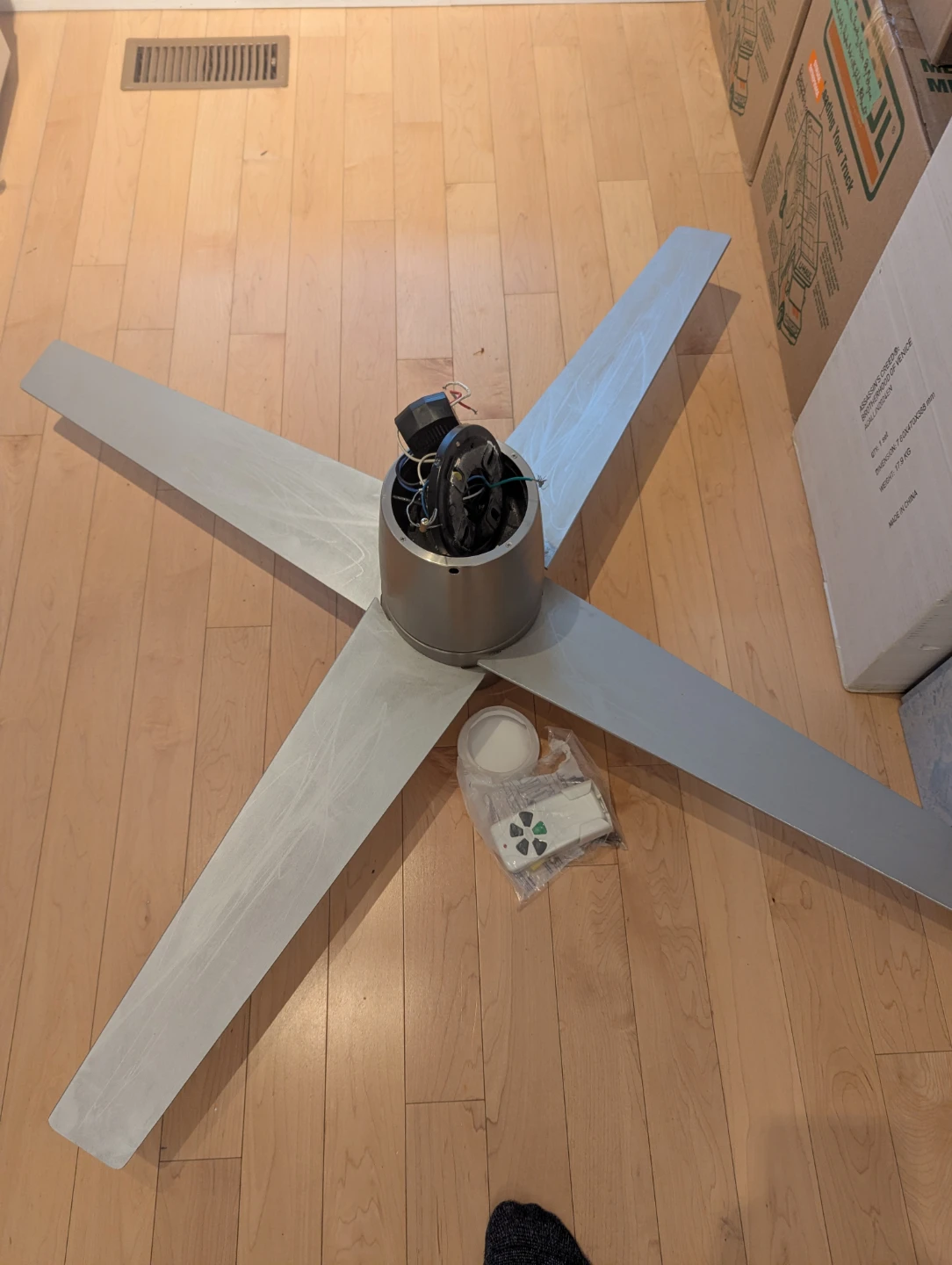 Metal Ceiling Fan with Remote - photo 2