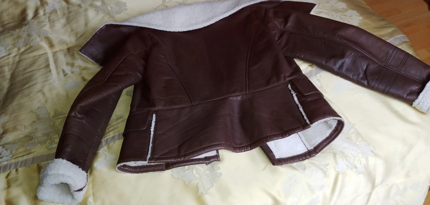 Danier Genuine Leather Brown Jacket - photo 3