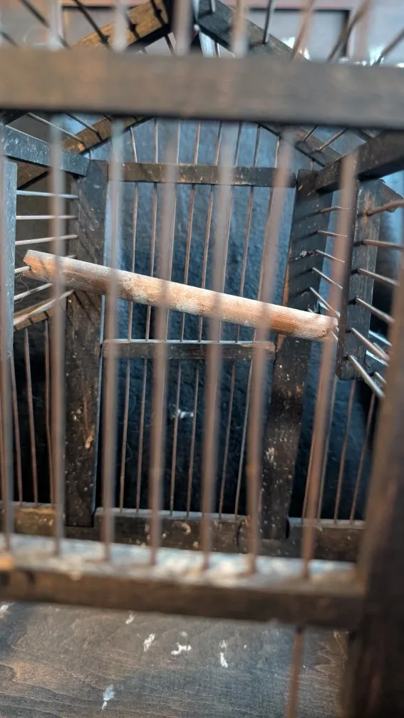 Vintage Wooden Bird Cage image indicator(4)