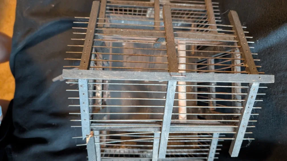 Vintage Wooden Bird Cage image indicator(5)