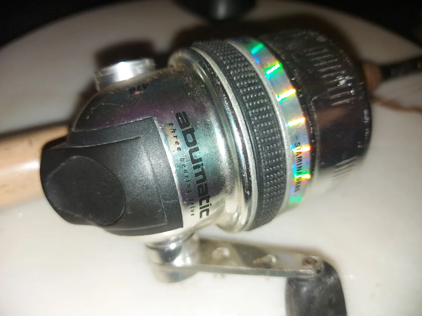 Abu Matic 476 Spincast Fishing Reel image indicator(2)
