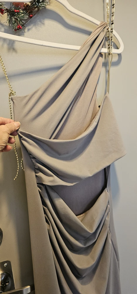 One-Shoulder Maxi Dress