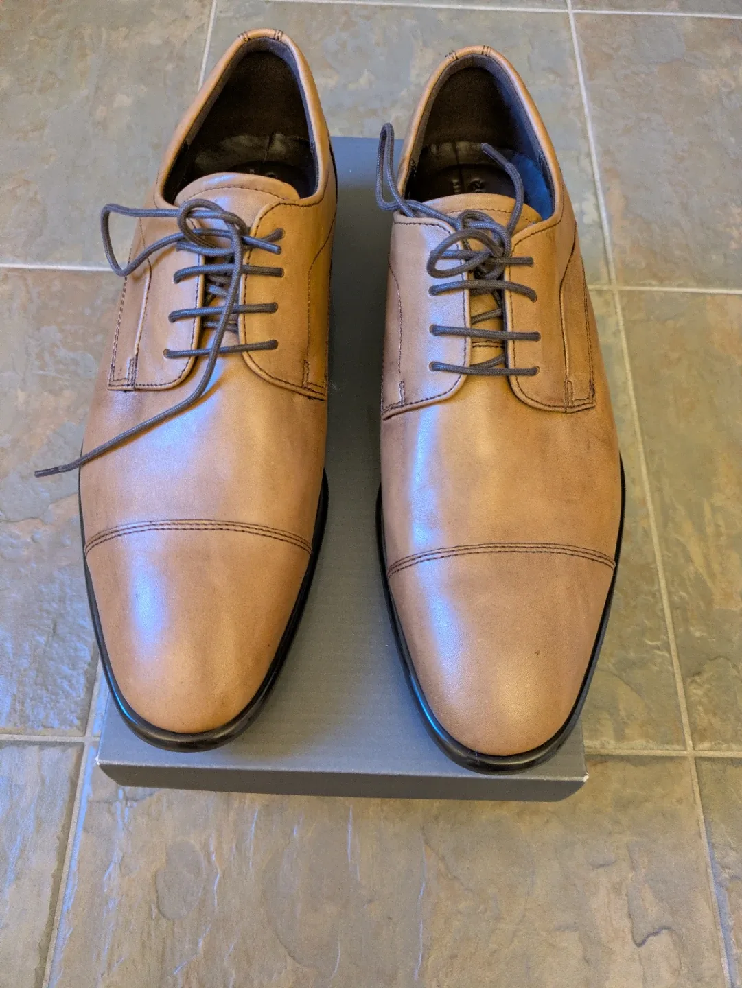 Ecco Tray Tec Dress Shoes, Size 12