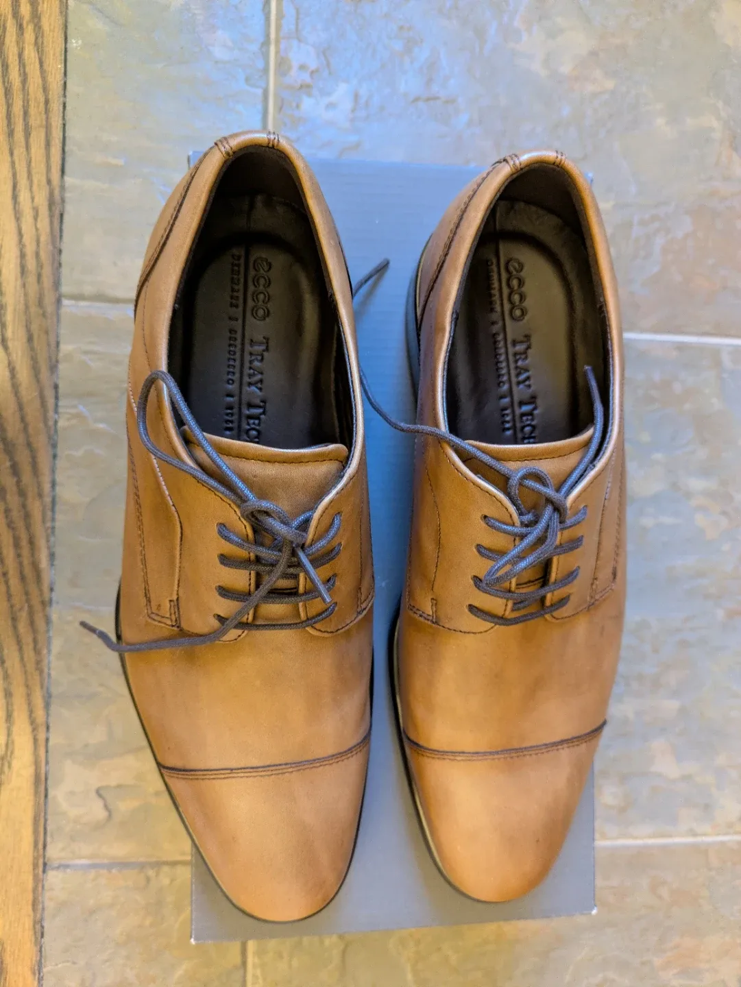 Ecco Tray Tec Dress Shoes, Size 12 image indicator(3)