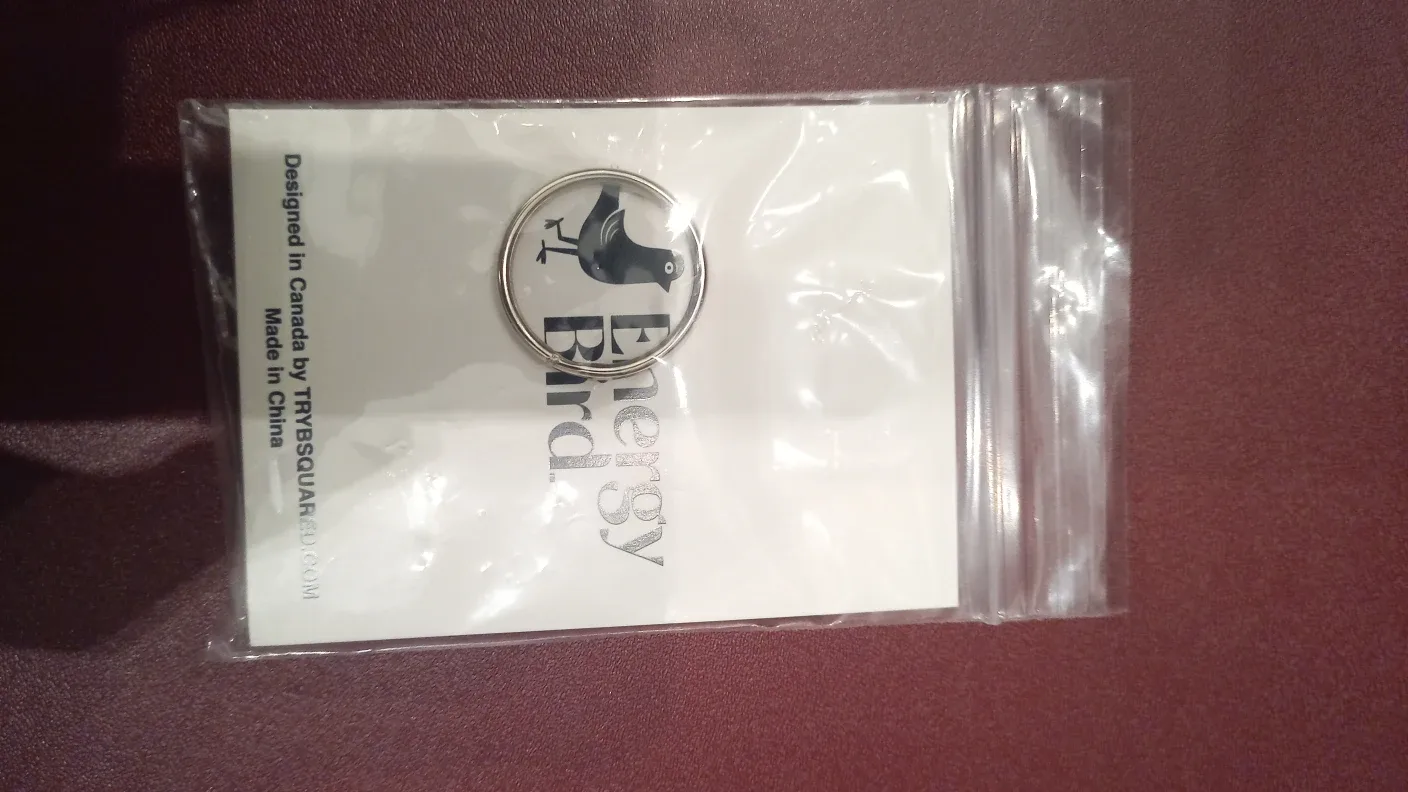 New Energy Bird Keychain by TRYBSQUARED