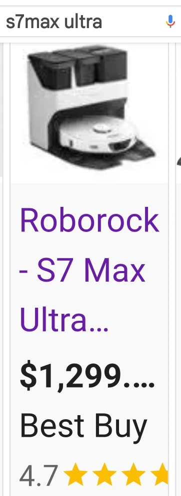 Roborock S7 Max Ultra Robot Vacuum with RockDock® Ultra - photo 5
