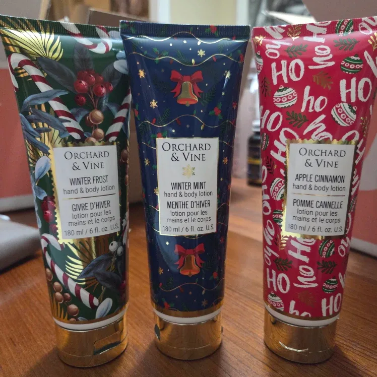 Orchard & Vine Hand & Body Lotion Set (3)