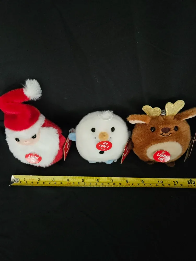 Light Up Christmas Plush (small) - Set of 3 image indicator(3)
