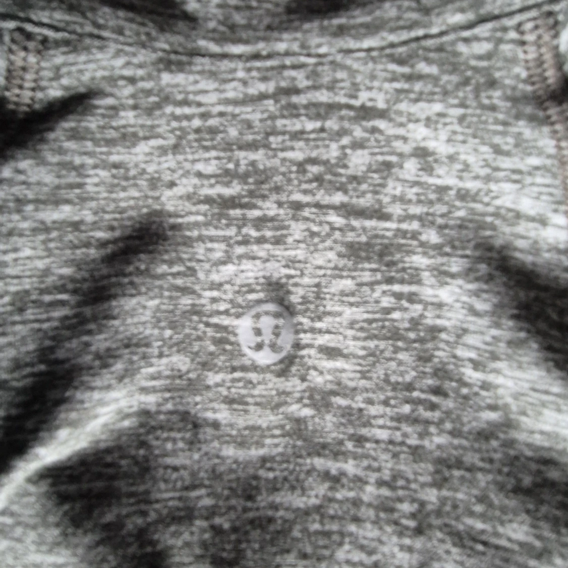 Lululemon Heathered Grey Half-Zip Top - photo 2