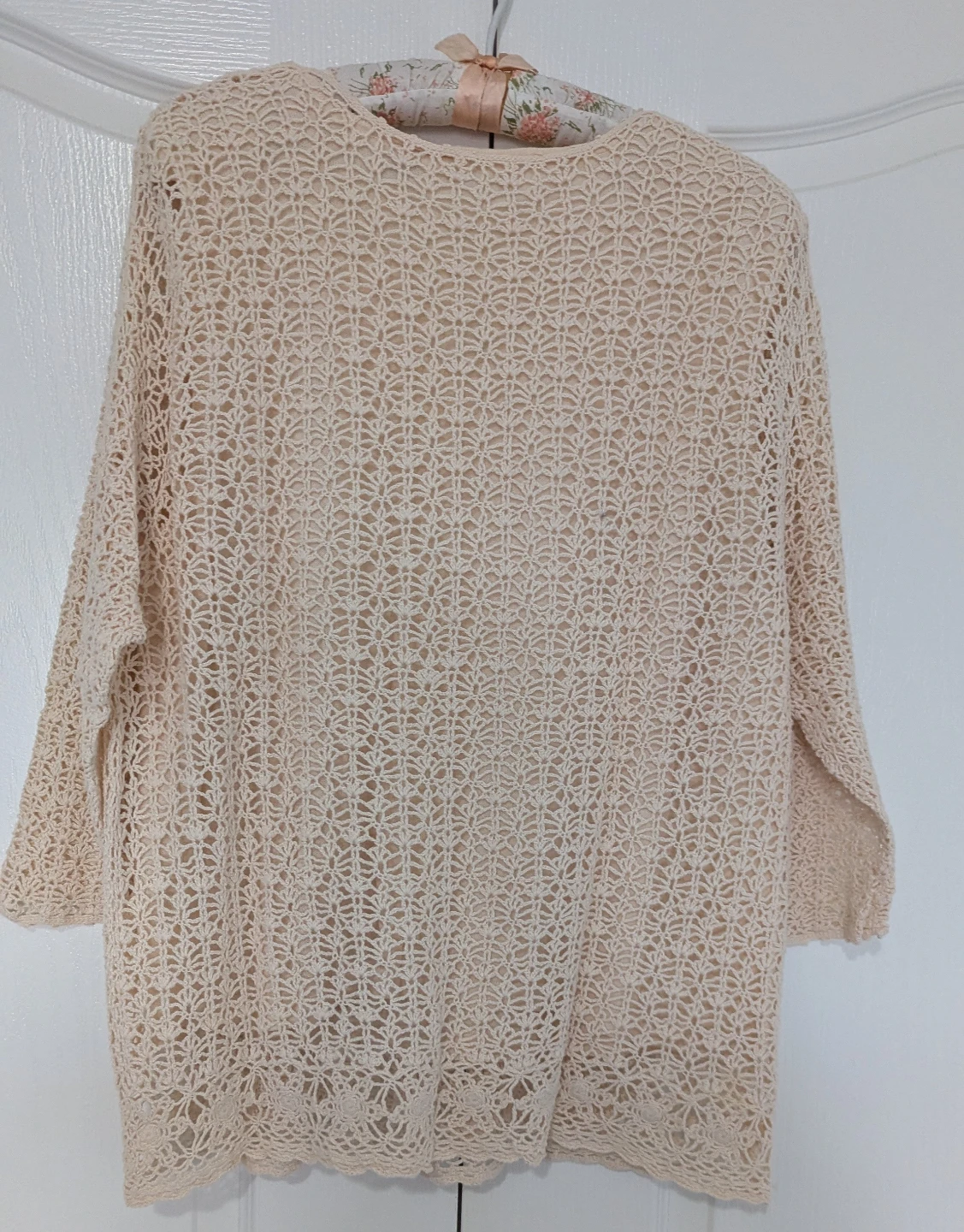 Croft & Barrow Crochet Knit Top - photo 2