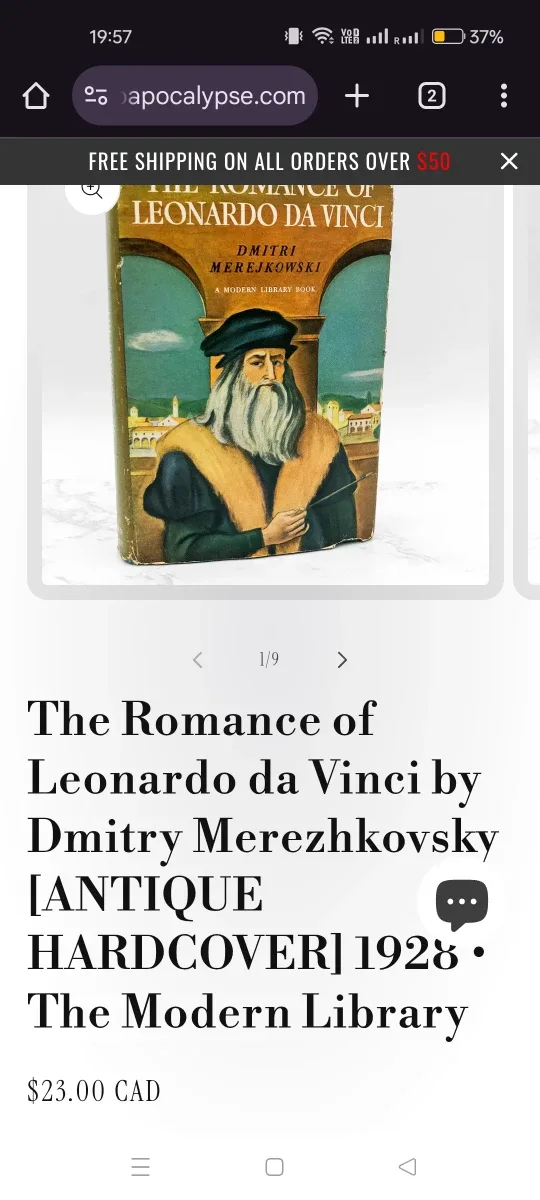 The Romance of Leonardo Da Vinci by Merejkowski image indicator(2)