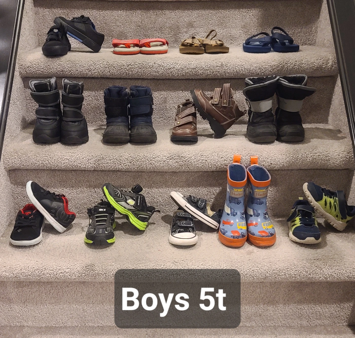 Boys 9t, 6/7t, 5t, Infant 3m-18m, Boys Size 4 Shoes - photo 3