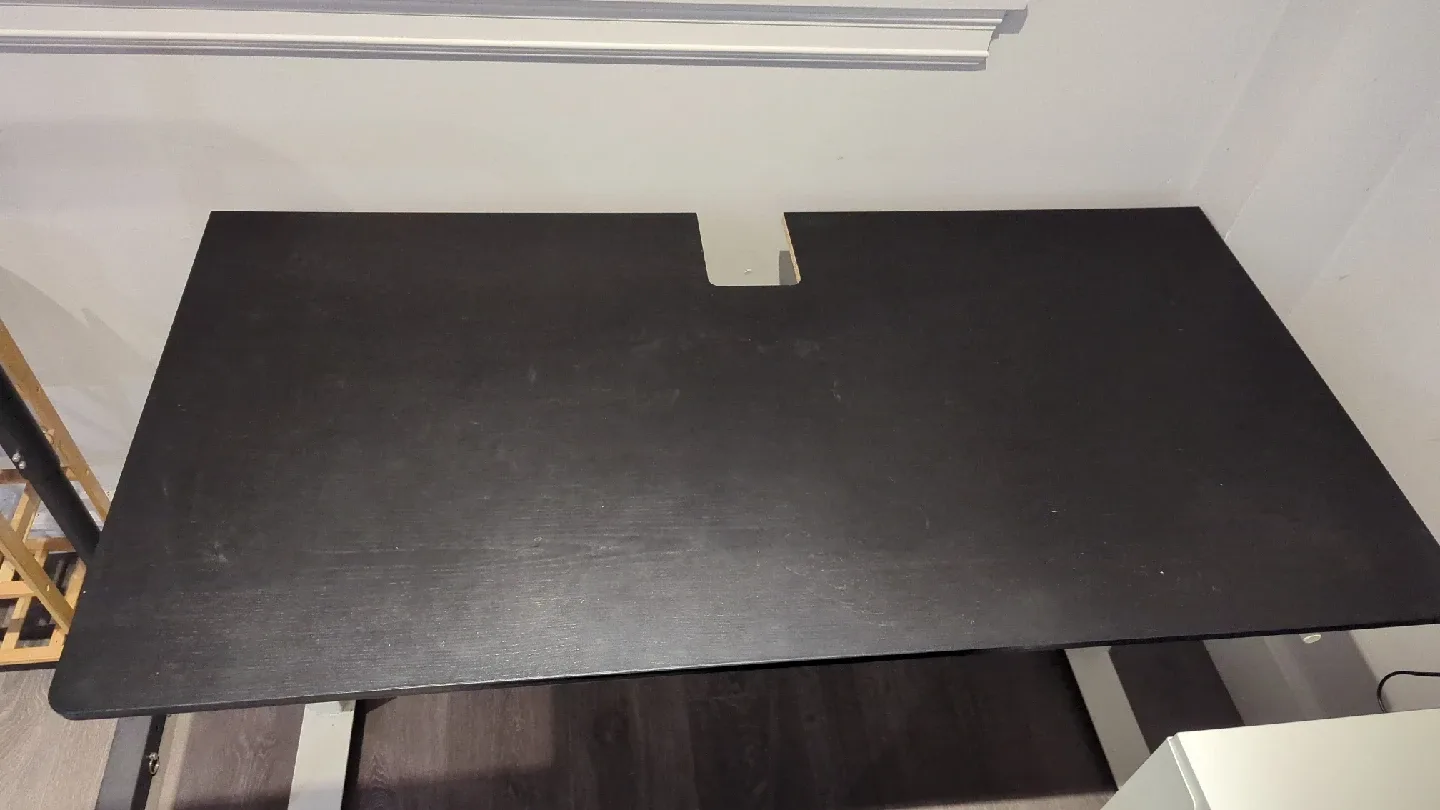 Black Adjustable Standing Desk image indicator(2)