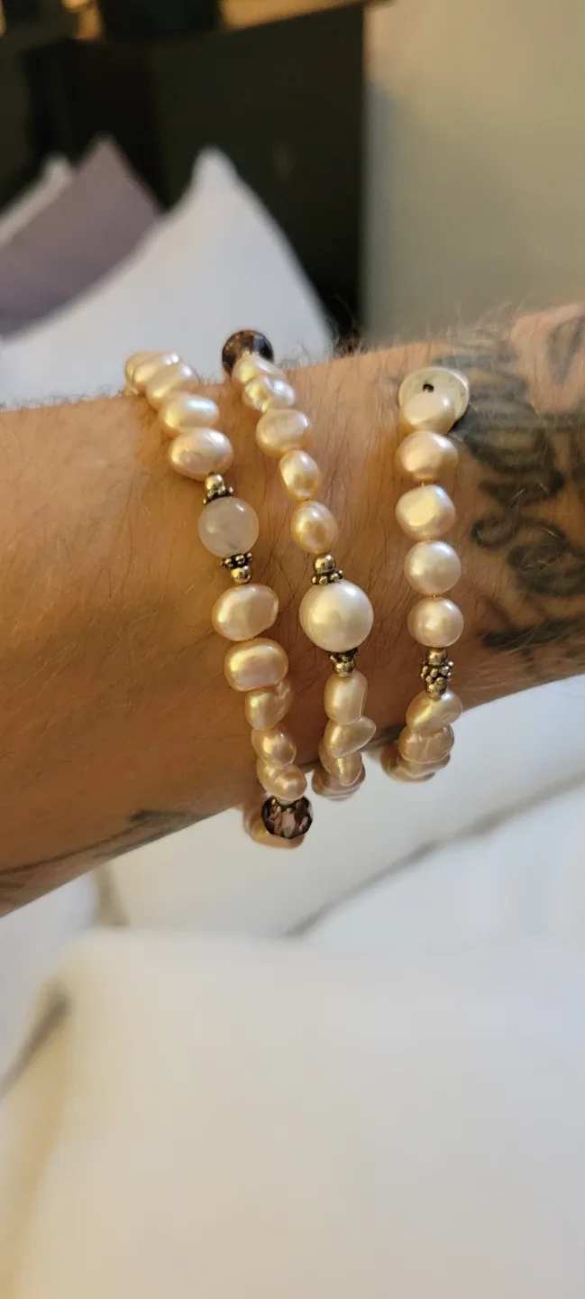 Fresh Water Pearl Beaded Bracelet