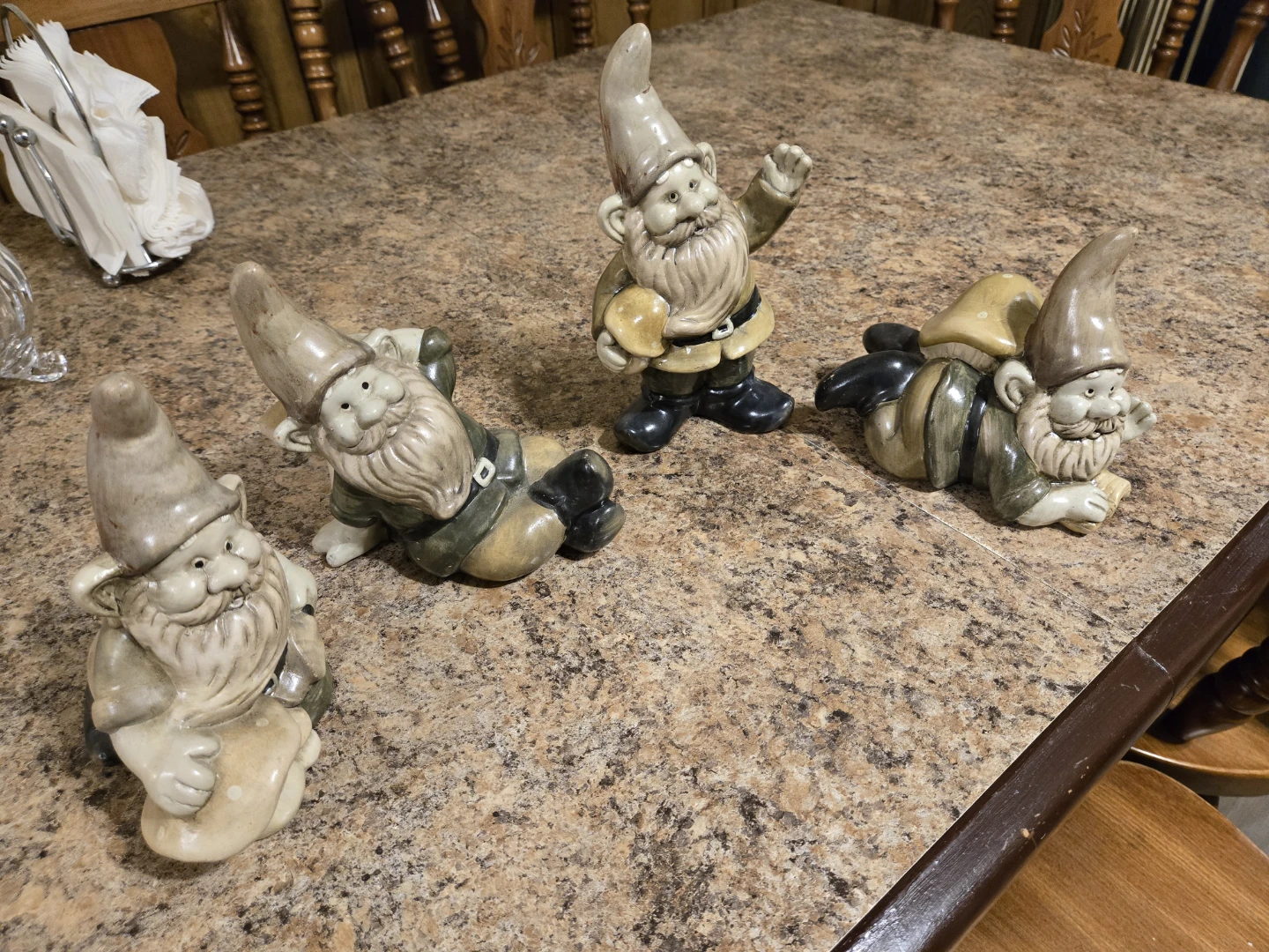 Gnome Figurines - Set of 4