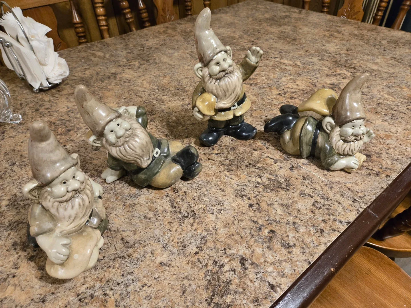 Gnome Figurines - Set of 4