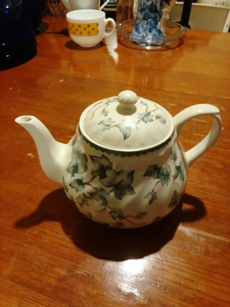 Vintage Floral Teapot image indicator(5)