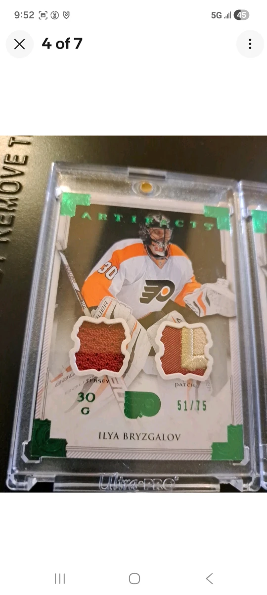 Ilya Bryzgalov 2013-14 Artifacts Hockey Card Lot - photo 4