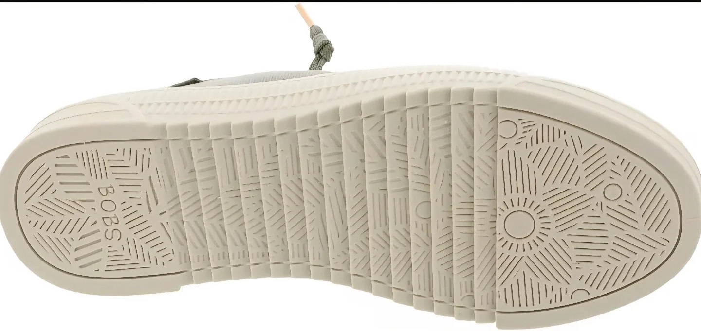 Skechers Womens Bobs Copa Canvas Lace Up Sneaker Terry Lining image indicator(6)