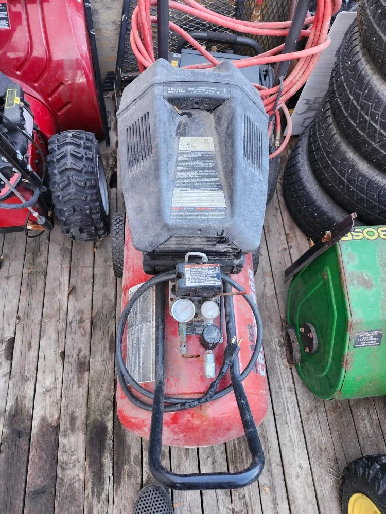Craftsman 33 Gal Air Compressor & Snowblower image indicator(2)
