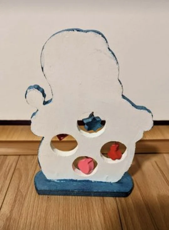 Wooden Snowman Christmas Decoration - photo 2