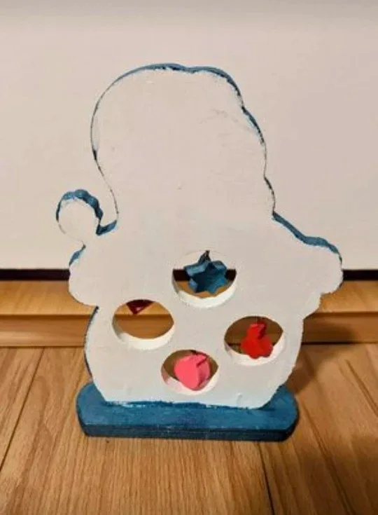 Wooden Snowman Christmas Decoration image indicator(2)