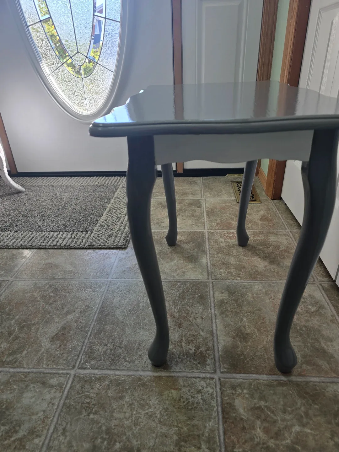 Grey Painted Accent Table image indicator(2)