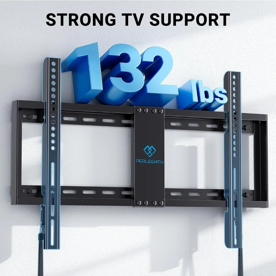 PERLESMITH TV Wall Mount Bracket for 32-82 inch TVs image indicator(2)