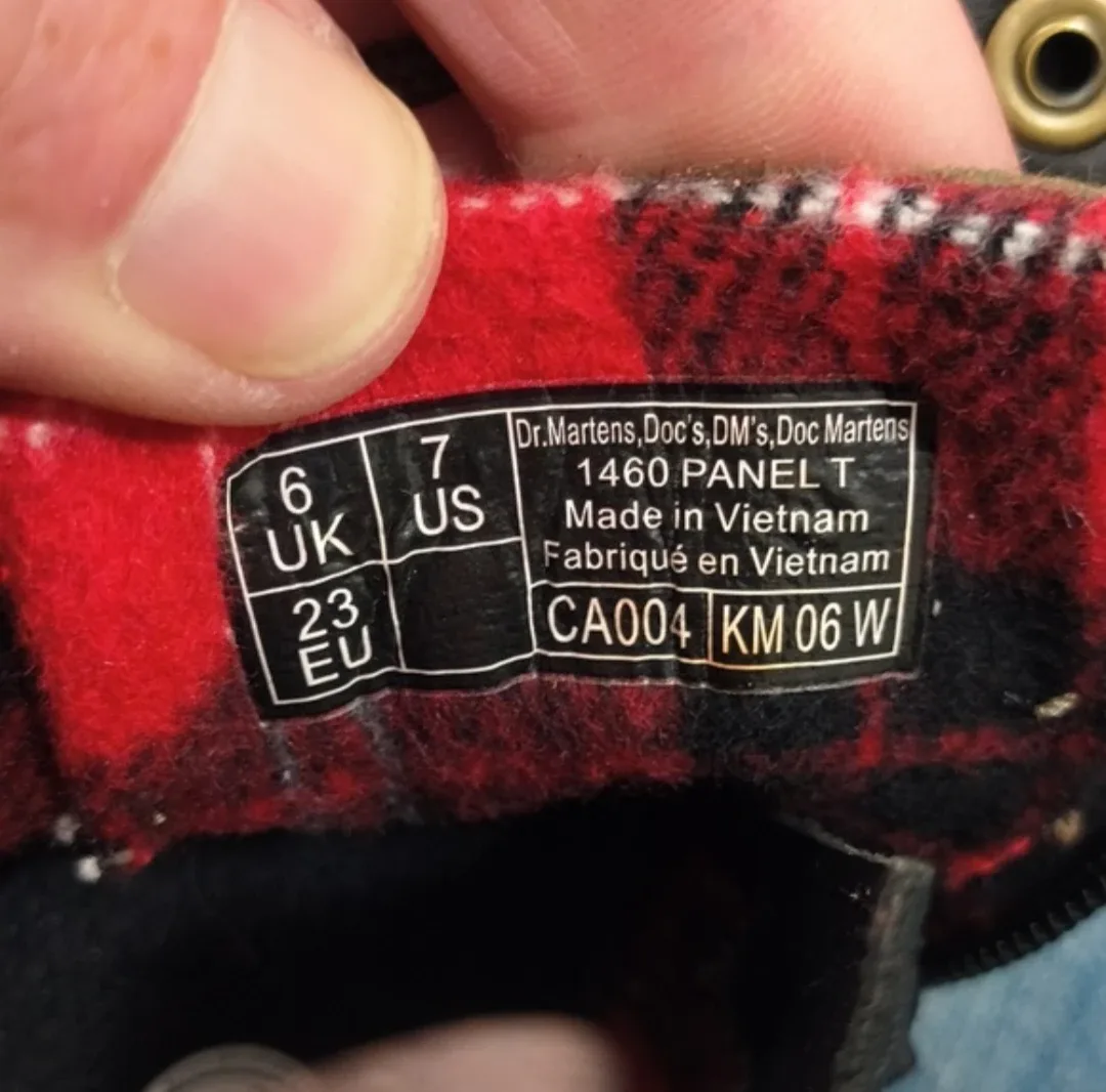 Dr. Martens 1460 Panel T Boots - Kids US 7 image indicator(4)