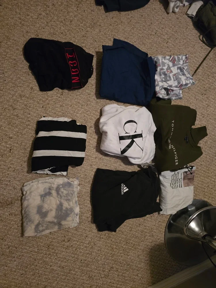 Assorted Clothing Bundle - Tommy Hilfiger, Adidas & More