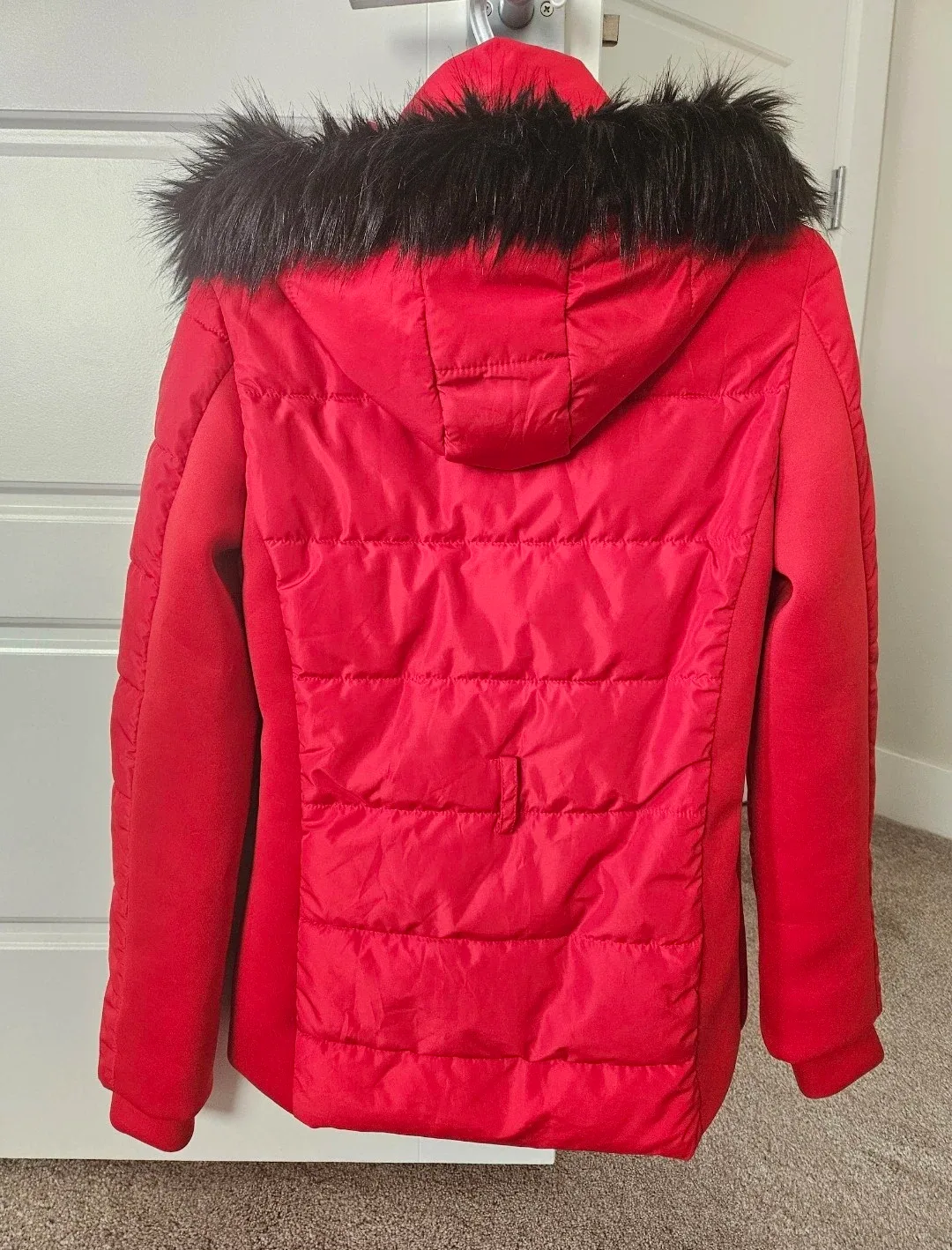 Brand New Guess Red Hooded Jacket - XS image indicator(3)