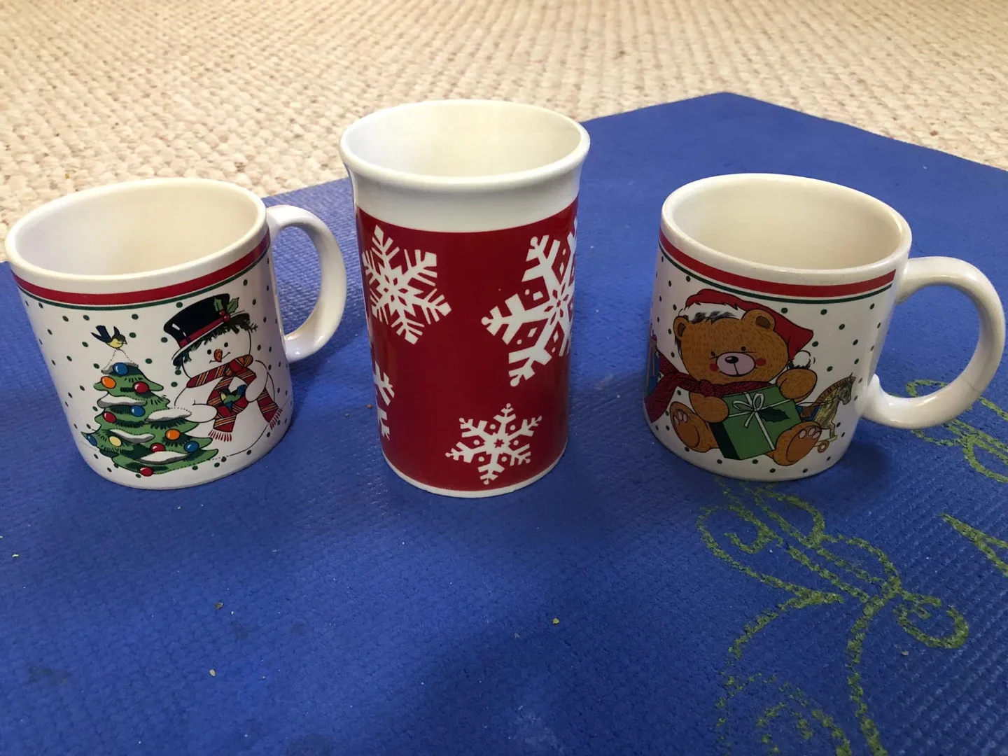 Holiday Mugs - Set of 3!