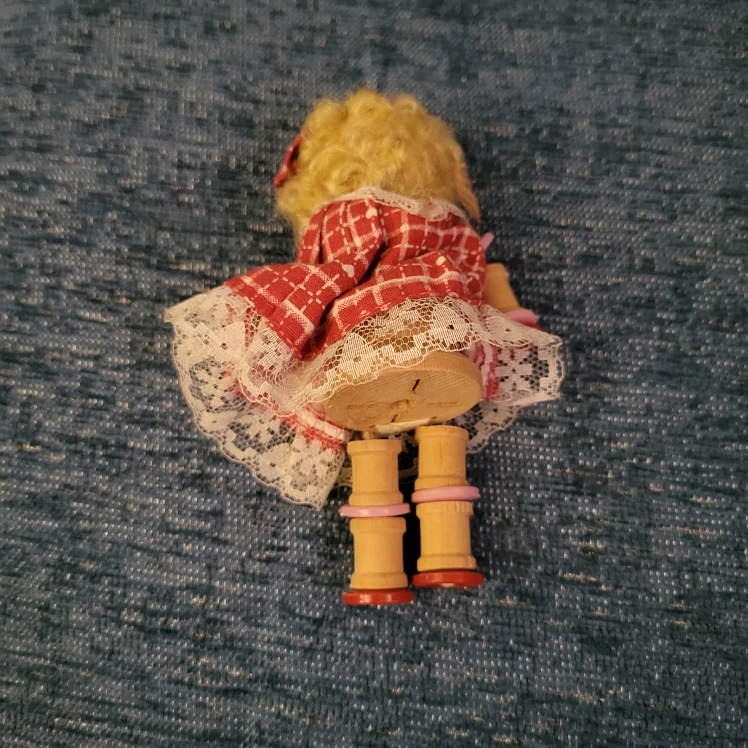 Handmade Wooden Doll - photo 2