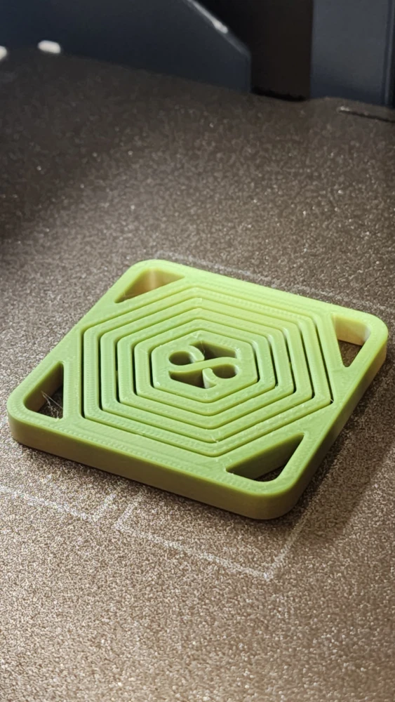 3D Printed Infinity Gyro Fidget Toy Spinning - photo 3
