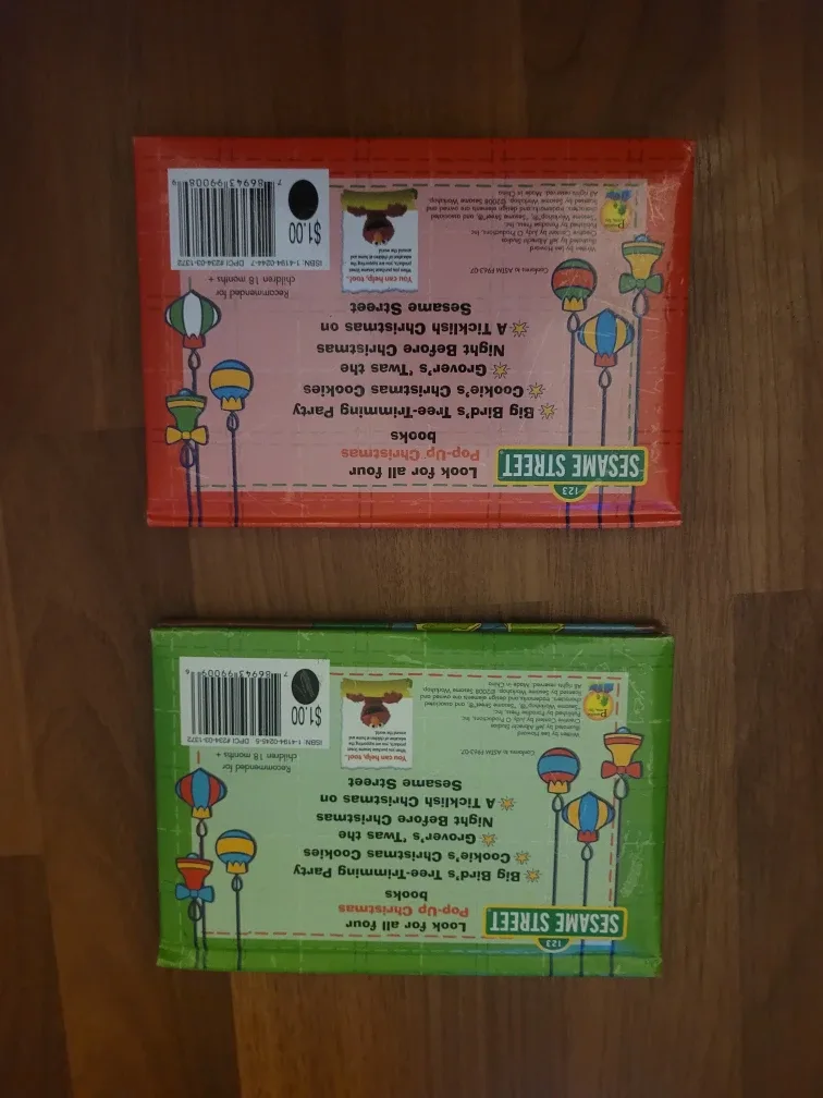 Sesame Street Christmas Books (2) image indicator(6)
