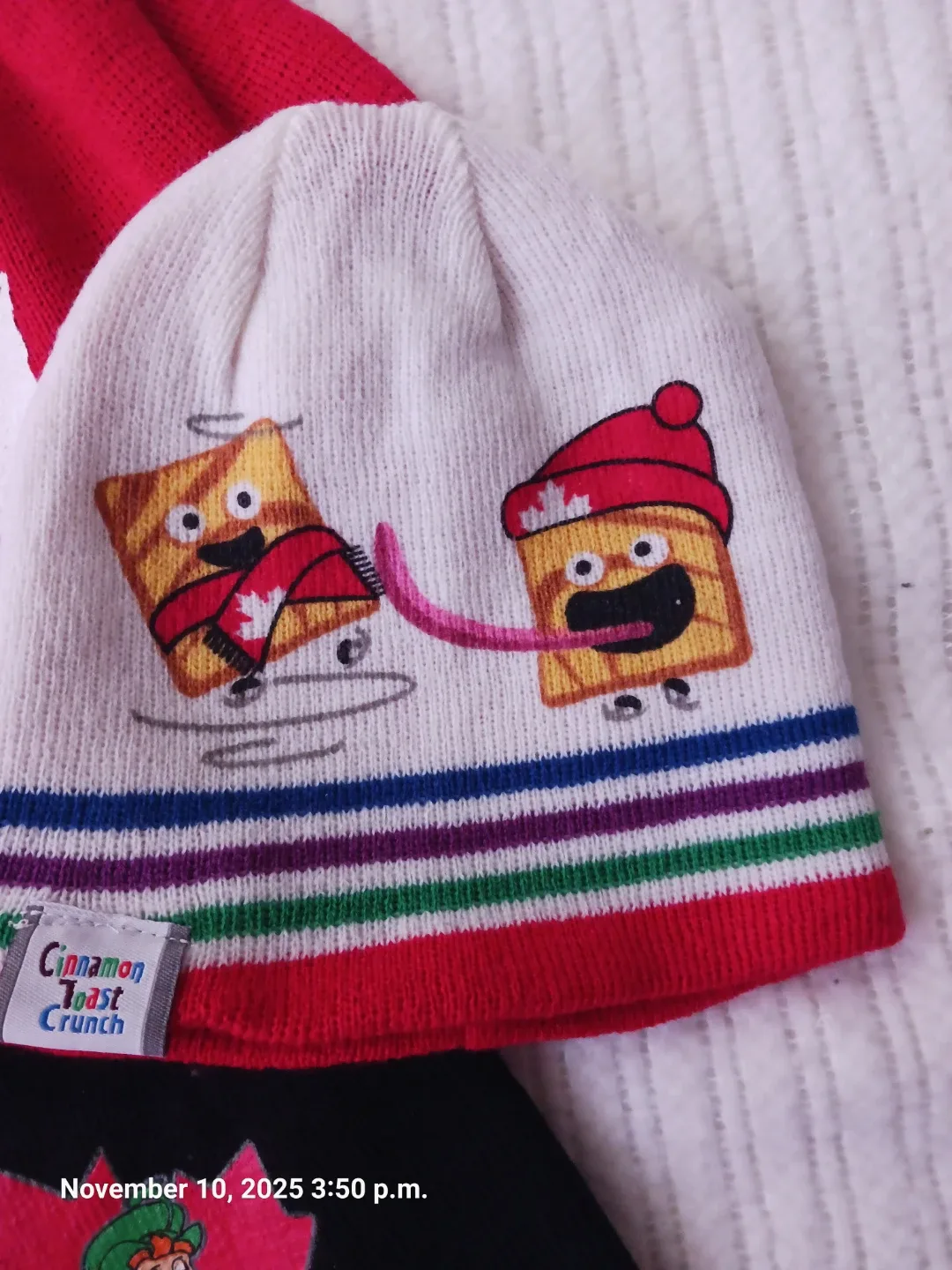 Assorted Toques: Canada, Cinnamon Toast Crunch image indicator(3)