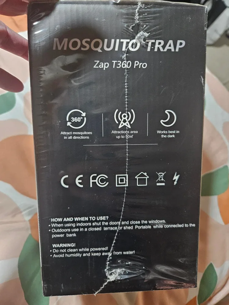 New DUNAGA Zap T360 Pro Mosquito Trap image indicator(3)