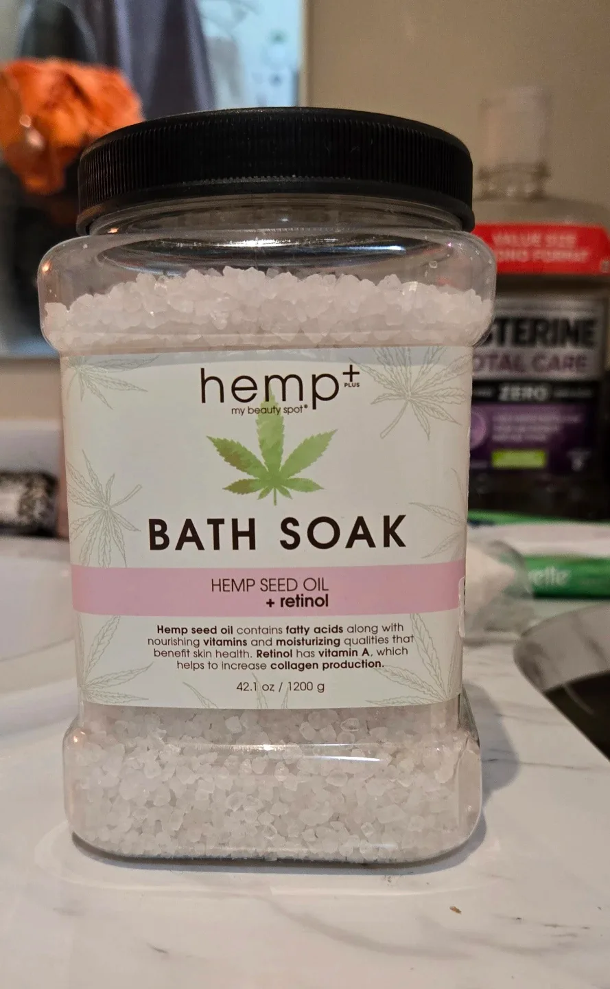 Hemp+ Bath Soak - 1200g thumbnail
