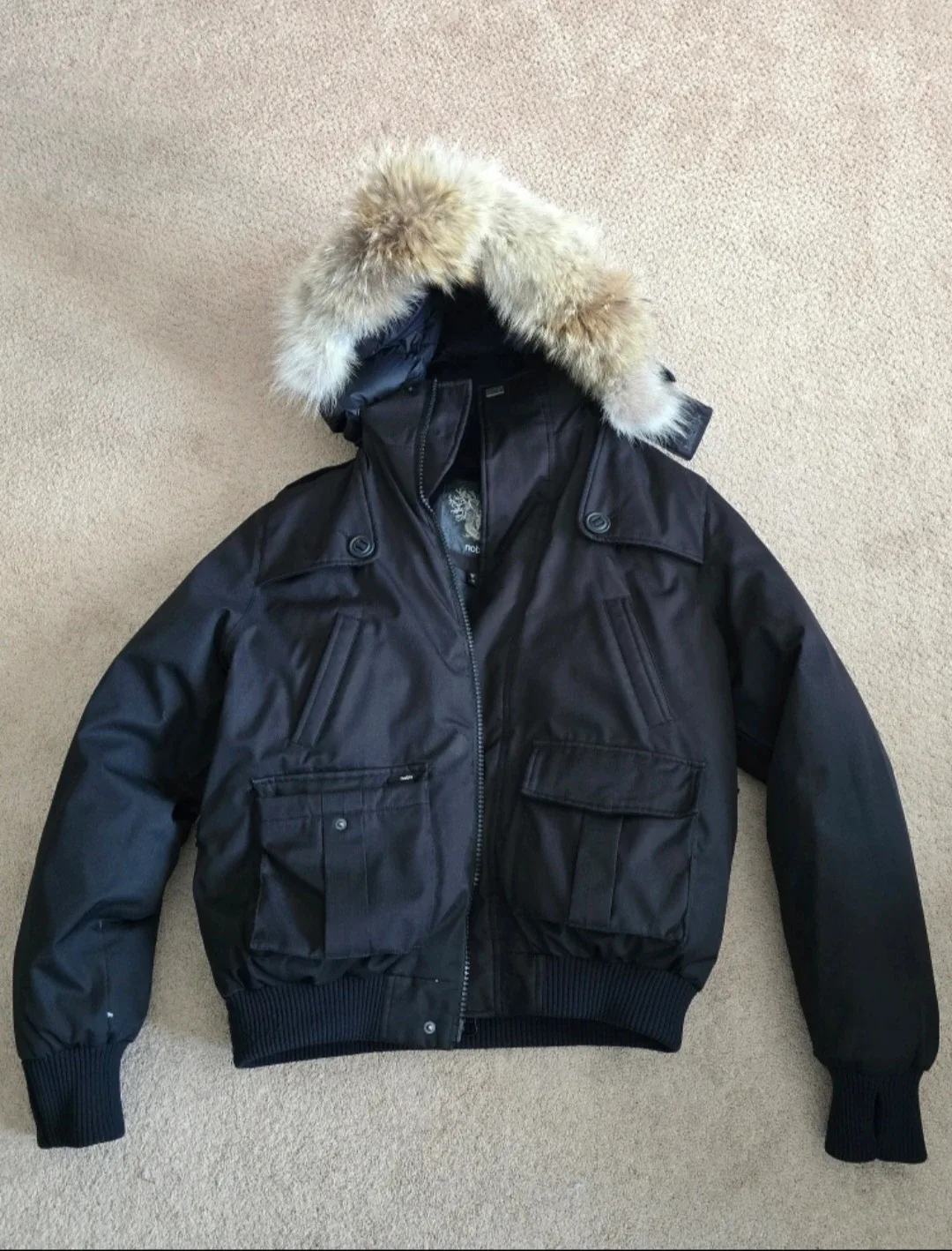 Nobis Black Winter Jacket - Size Large