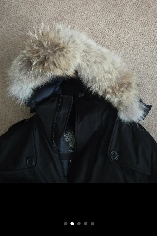 Nobis Black Winter Jacket - Size Large image indicator(2)