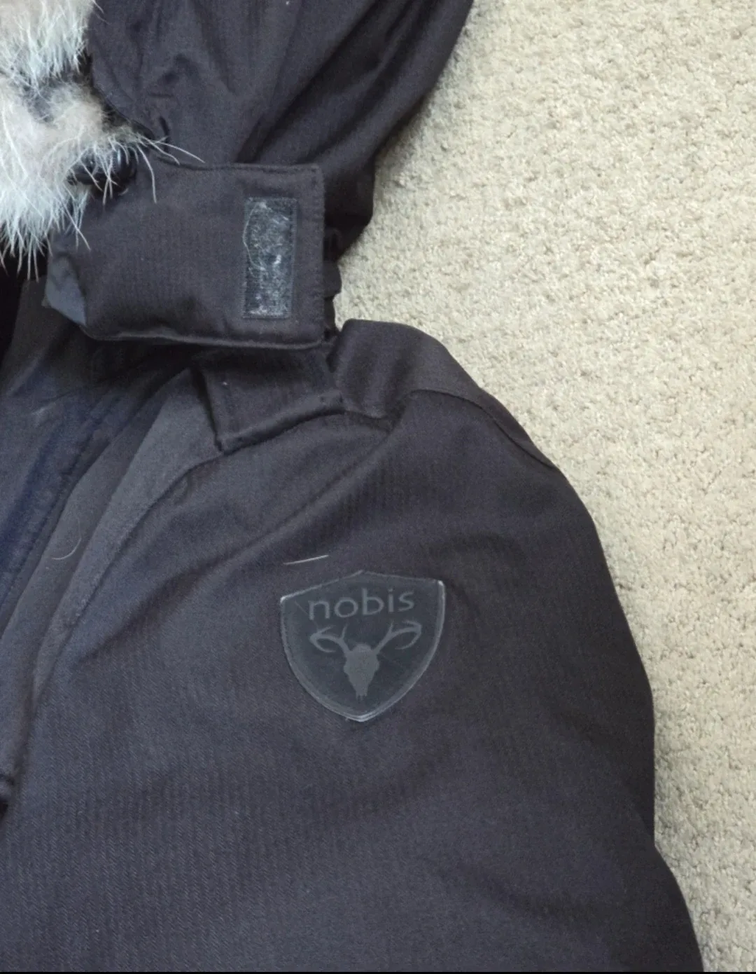 Nobis Black Winter Jacket - Size Large image indicator(3)