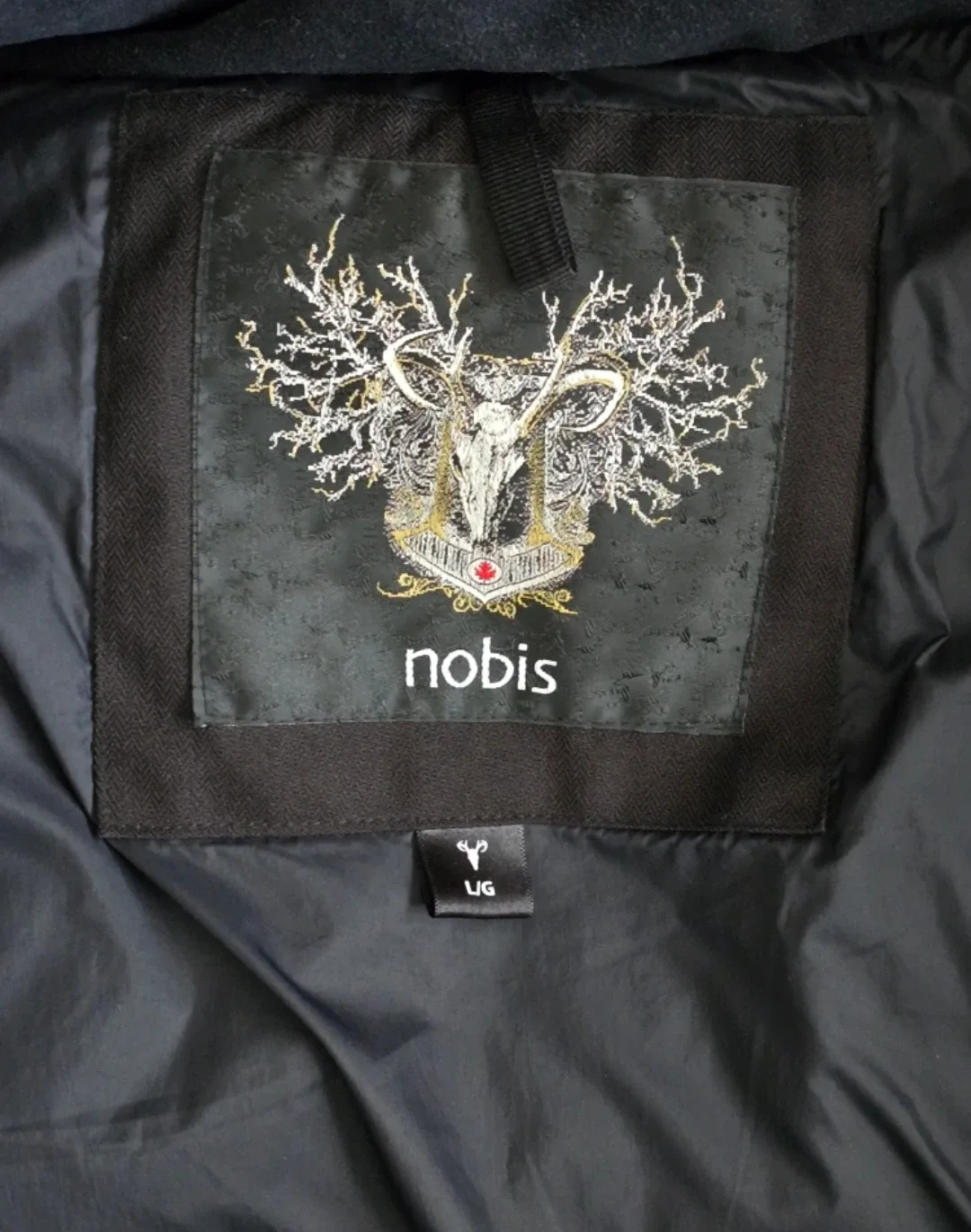 Nobis Black Winter Jacket - Size Large image indicator(5)