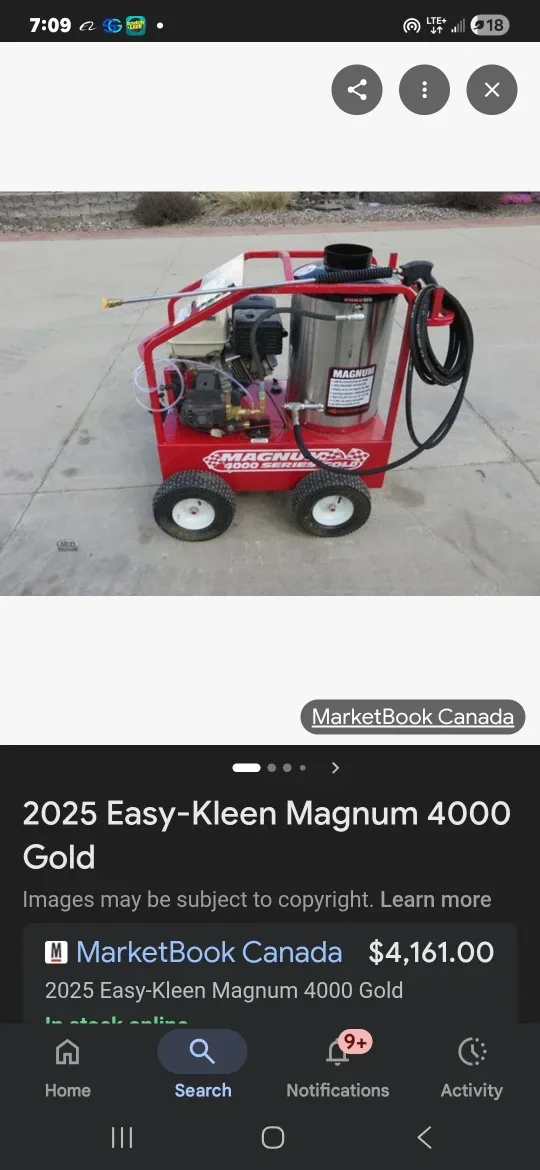 Easy-Kleen Magnum 4000 Gold Pressure Washer