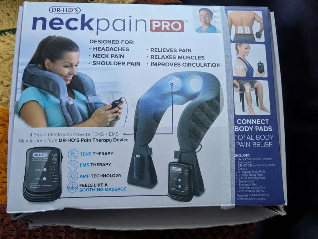 Dr-Ho's Neck Comforter & Homedics Massager