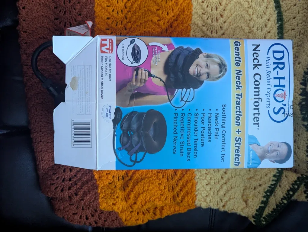 Dr-Ho's Neck Comforter & Homedics Massager image indicator(5)