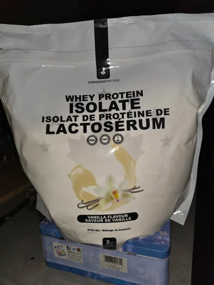 Canadian Protein Whey Isolate - Vanilla Flavour