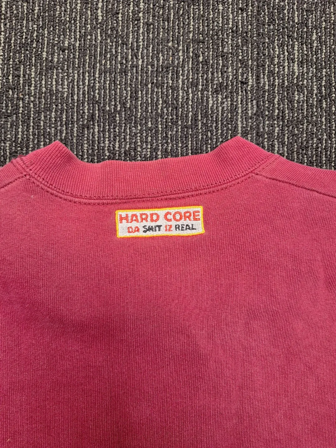 Hard Core Maroon Sweatshirt image indicator(2)