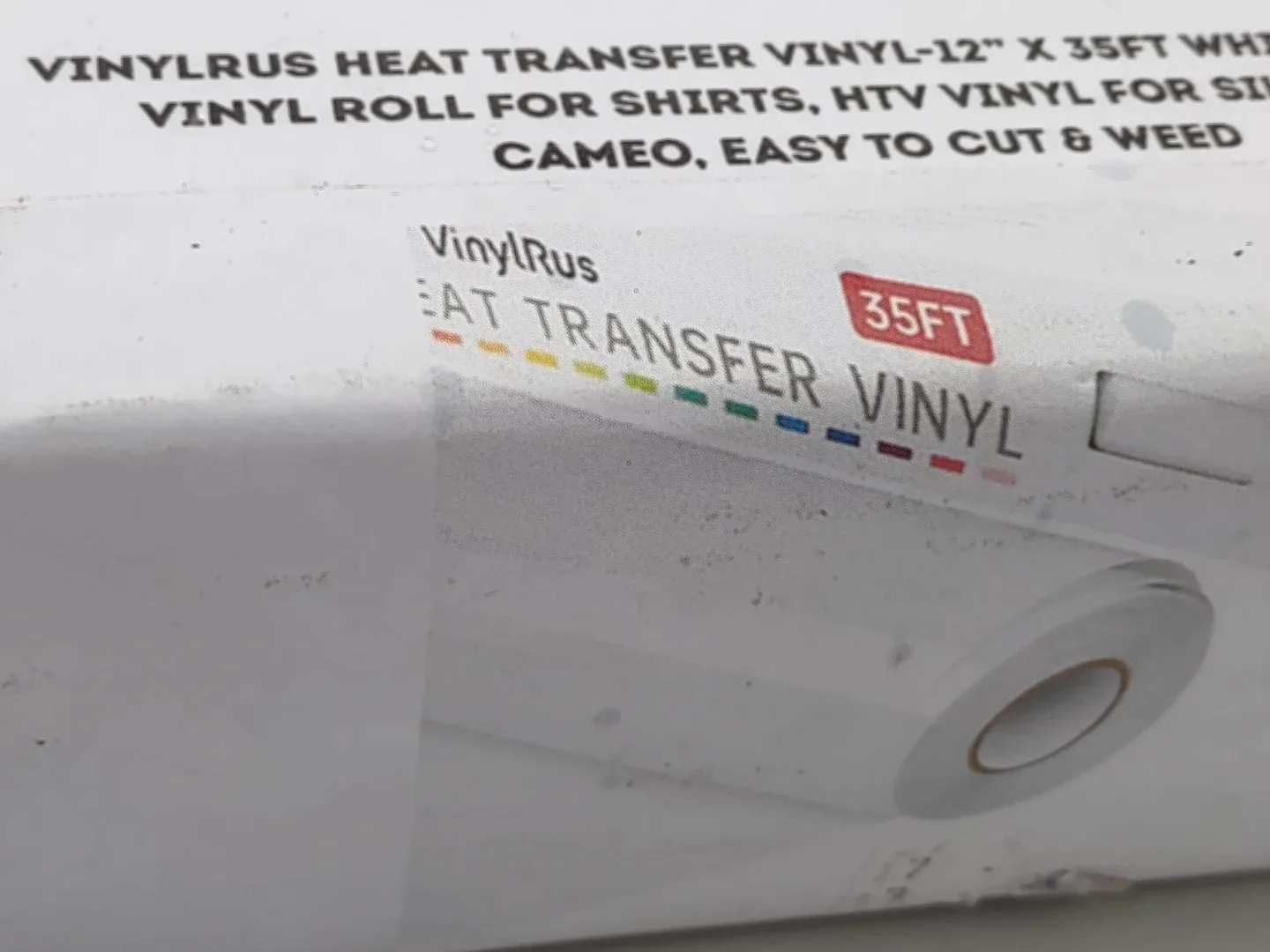VinylRus Heat Transfer Vinyl - 12" x 35ft image indicator(3)