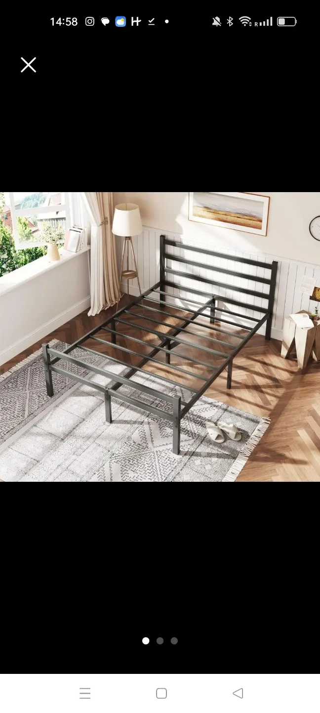 Metal Bed Frame - Full Size image indicator(2)