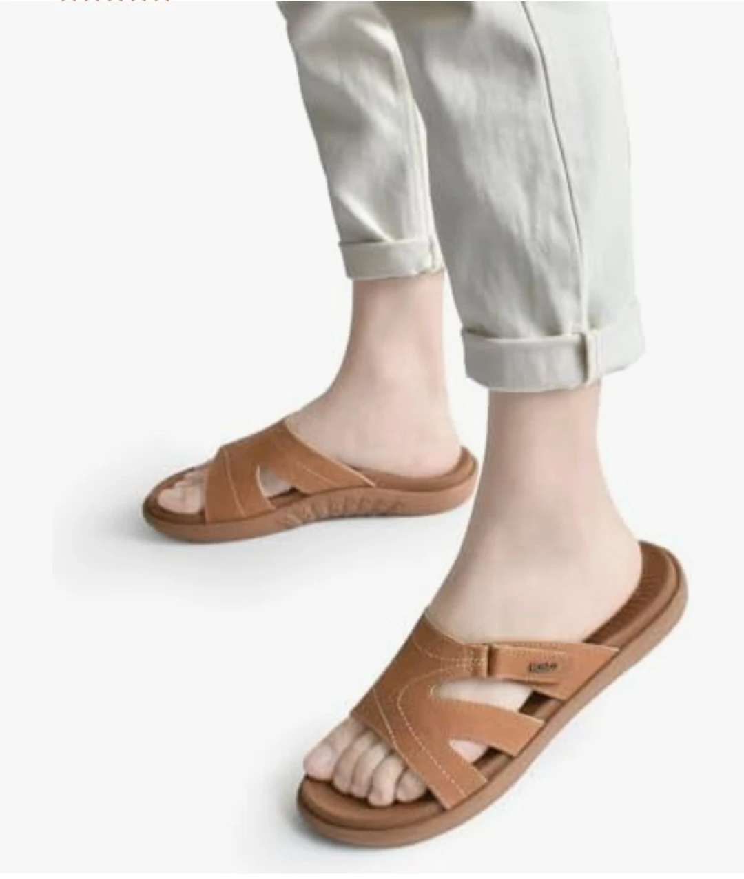 Orthotic Arch Support Leather Sandals - photo 2